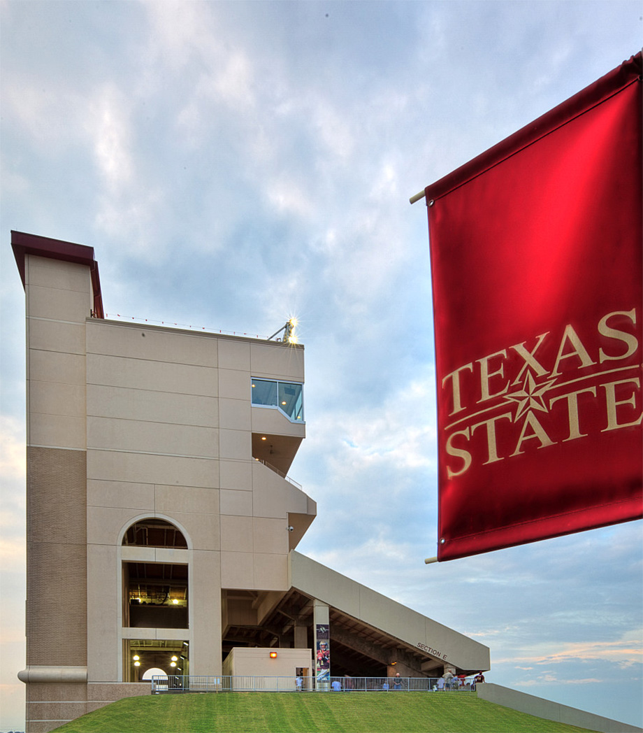 texas state campus banners